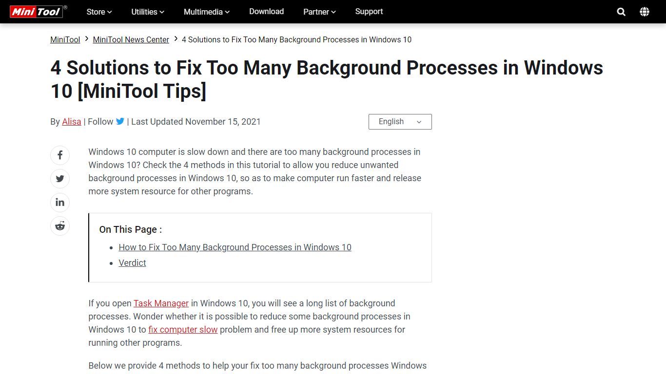 4 Solutions to Fix Too Many Background Processes in Windows 10 - MiniTool